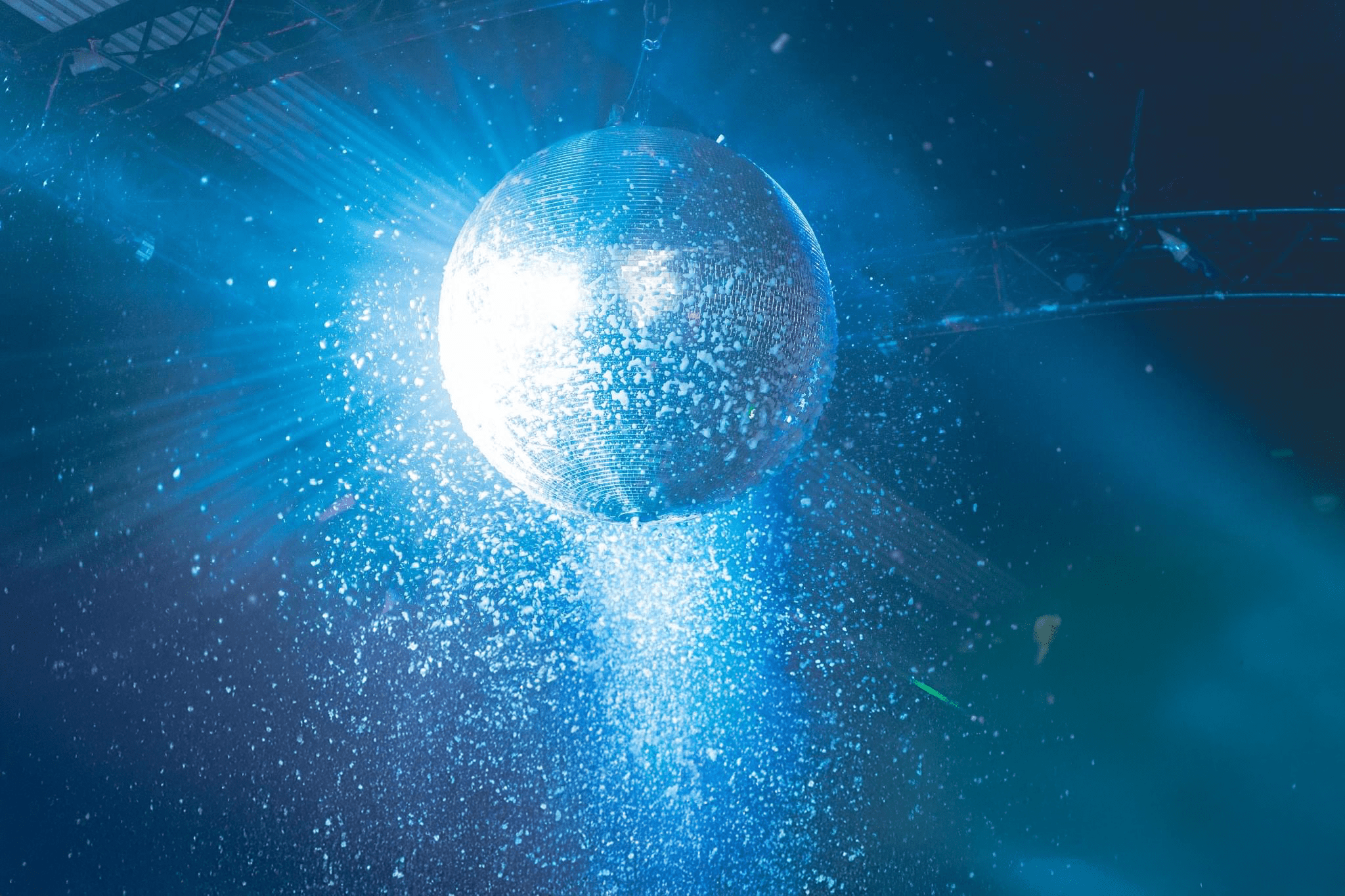 Event production team setting up equipment in Edinburgh